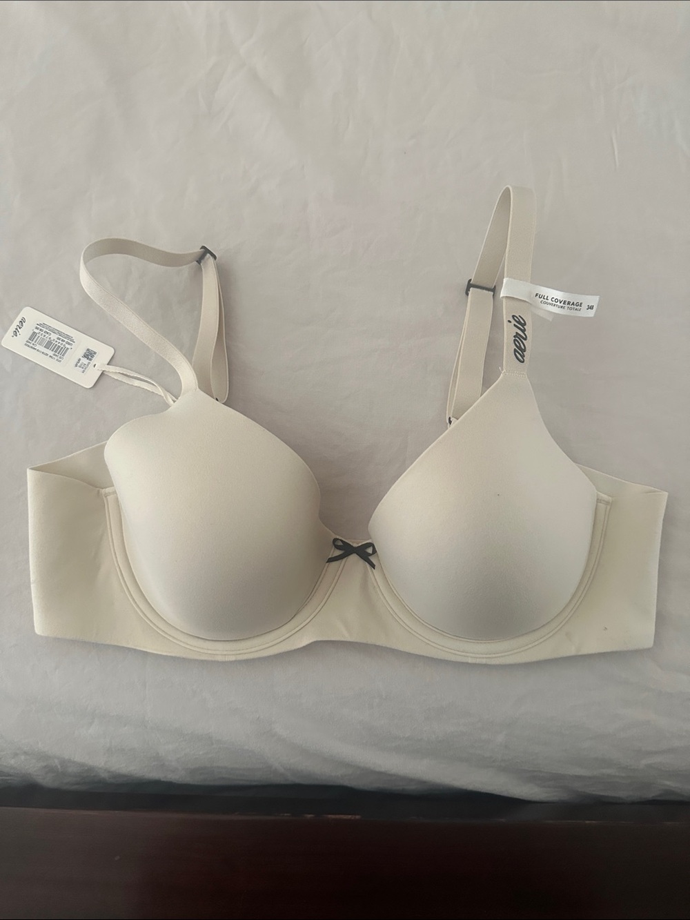 aerie Full Coverage Cream T-Shirt Bra